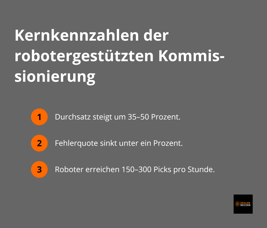 Wesentliche Leistungskennzahlen: Durchsatz, Fehlerquote und Picks pro Stunde