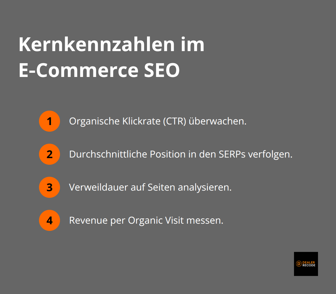Vier wichtigste KPIs für messbaren SEO-Erfolg