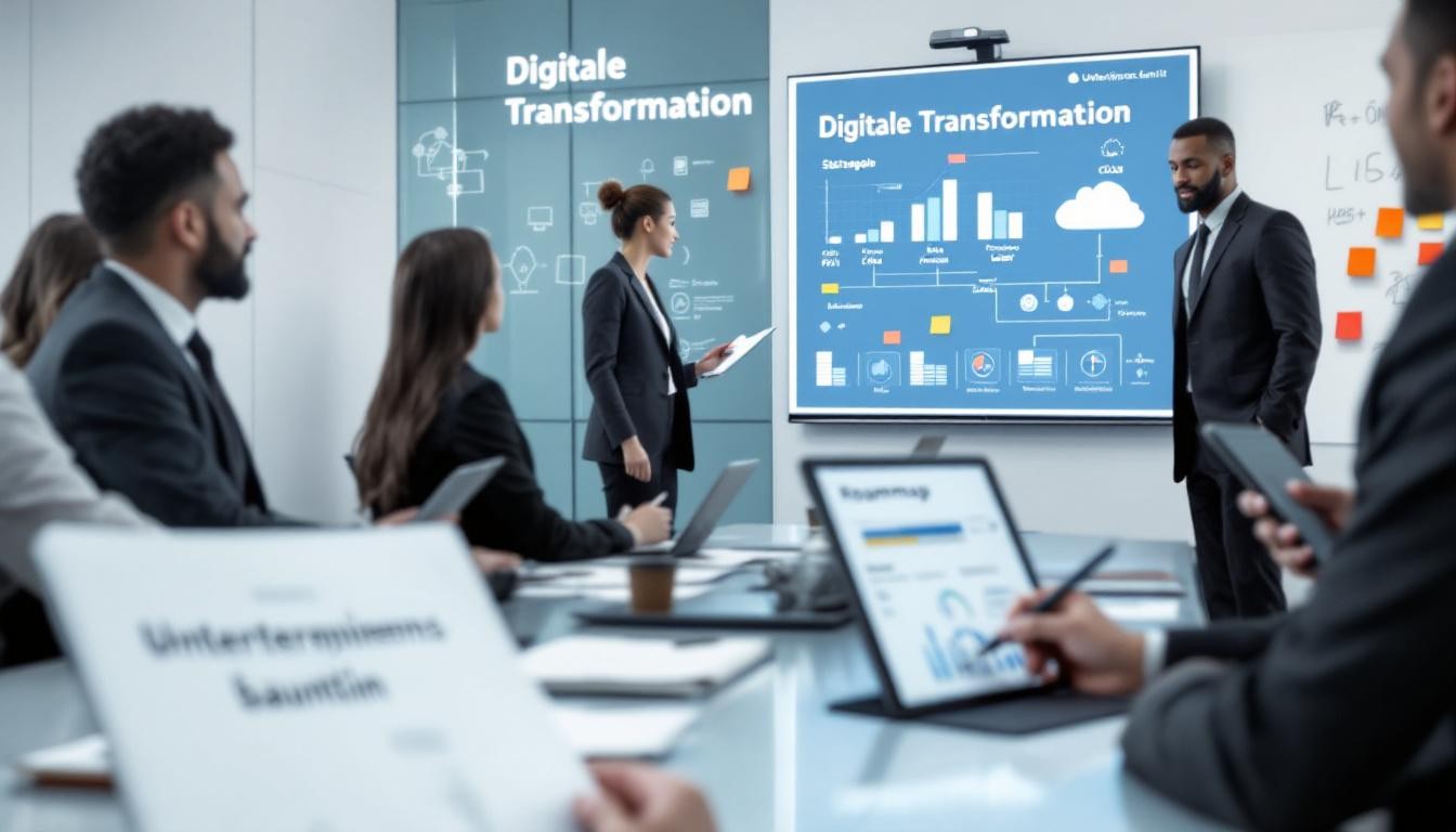 Unternehmensberatung für digitale Transformation erklärt